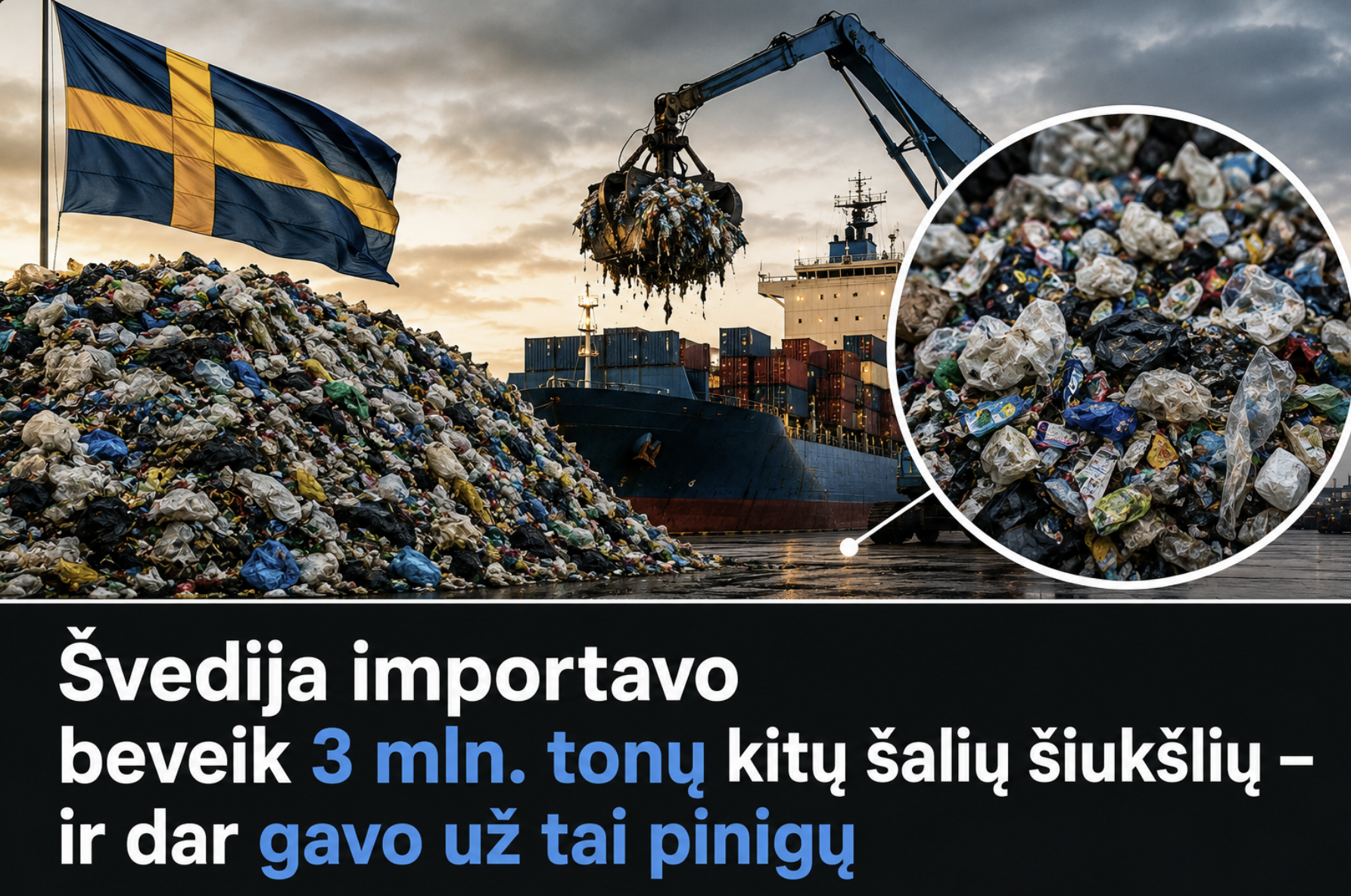 Švedija importavo beveik 3 mln. tonų kitų šalių šiukšlių – ir dar gavo už tai pinigų 1 TinyTake16 08 2026 10 25 10